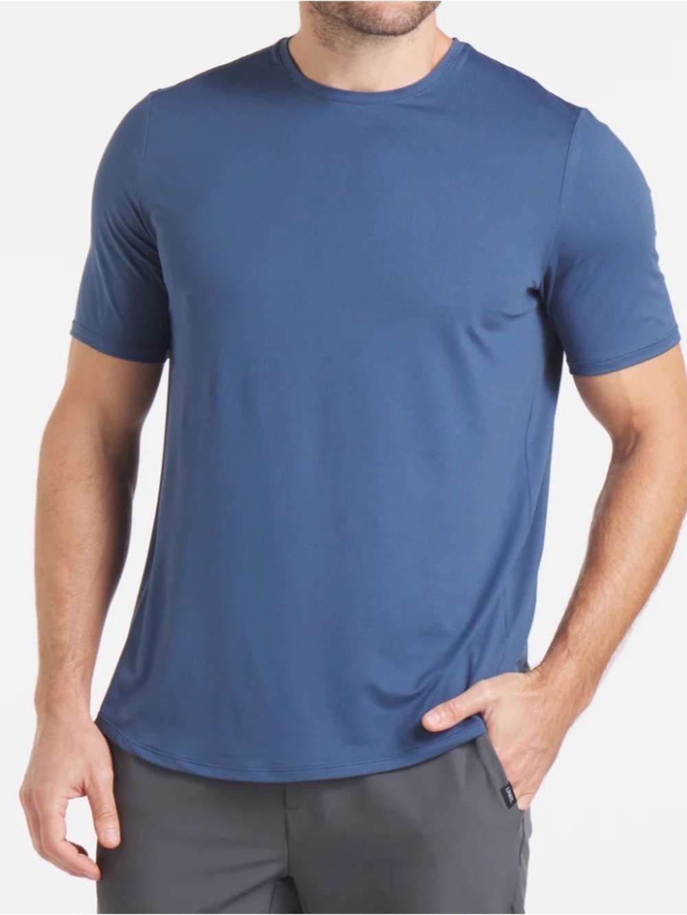 UNRL Men's Ultra Performance T-Shirt Size Men’s Medium Navy